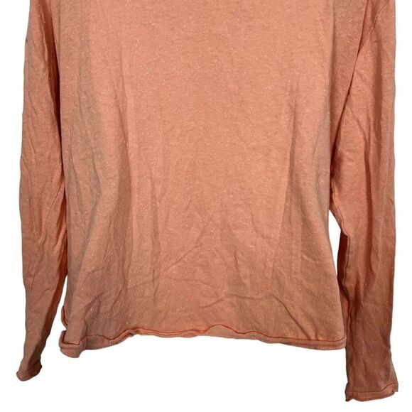 OUT FROM UNDER URBAN OUTFITTERS Pink Blouson Knit V-Neck Long Sleeve Top Shirt L - Picture 12 of 16